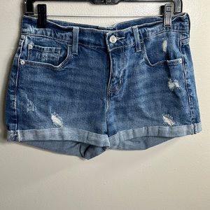 Old Navy boyfriend shorts blue jeans, size 6